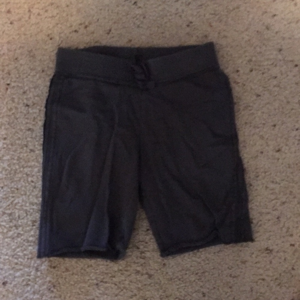 Long gray shorts